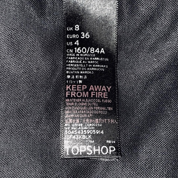 Topshop Asymmetrical Dress - Picture 3 of 5